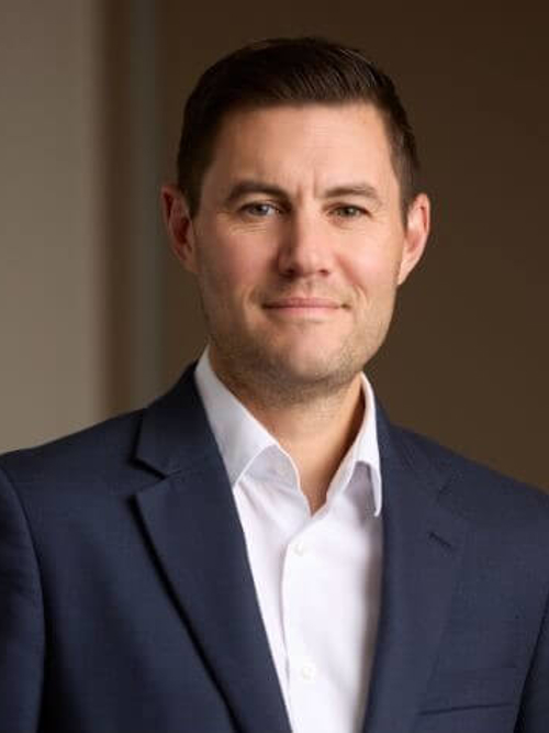 Wind turbines at sunset